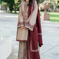Baroque - Winter 3PC Dhanak Embroidered Suit -