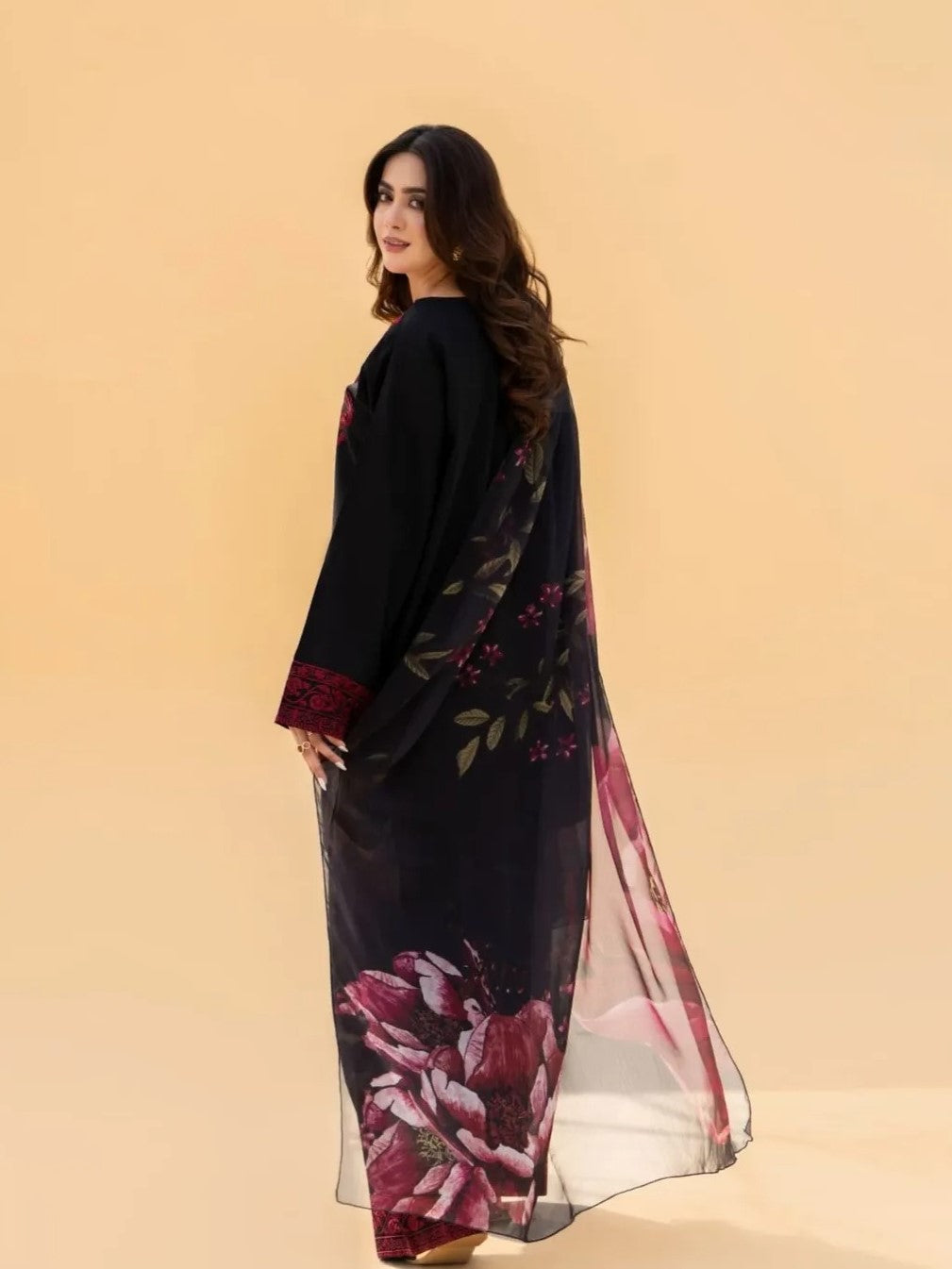 Zaroon – Luxury Embroidered 3-Piece in DHANAK